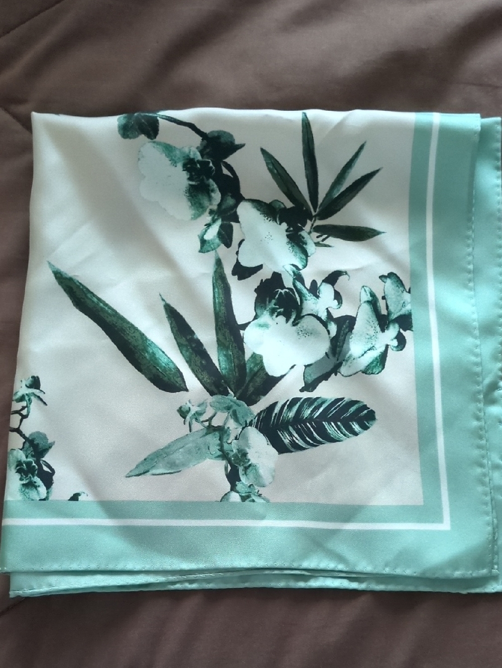 Banana Republic silk satin scarf